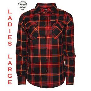 DIXXON x MESHUGGAH IMMUTABLE Flannel Shirt - Collab - Women's Large